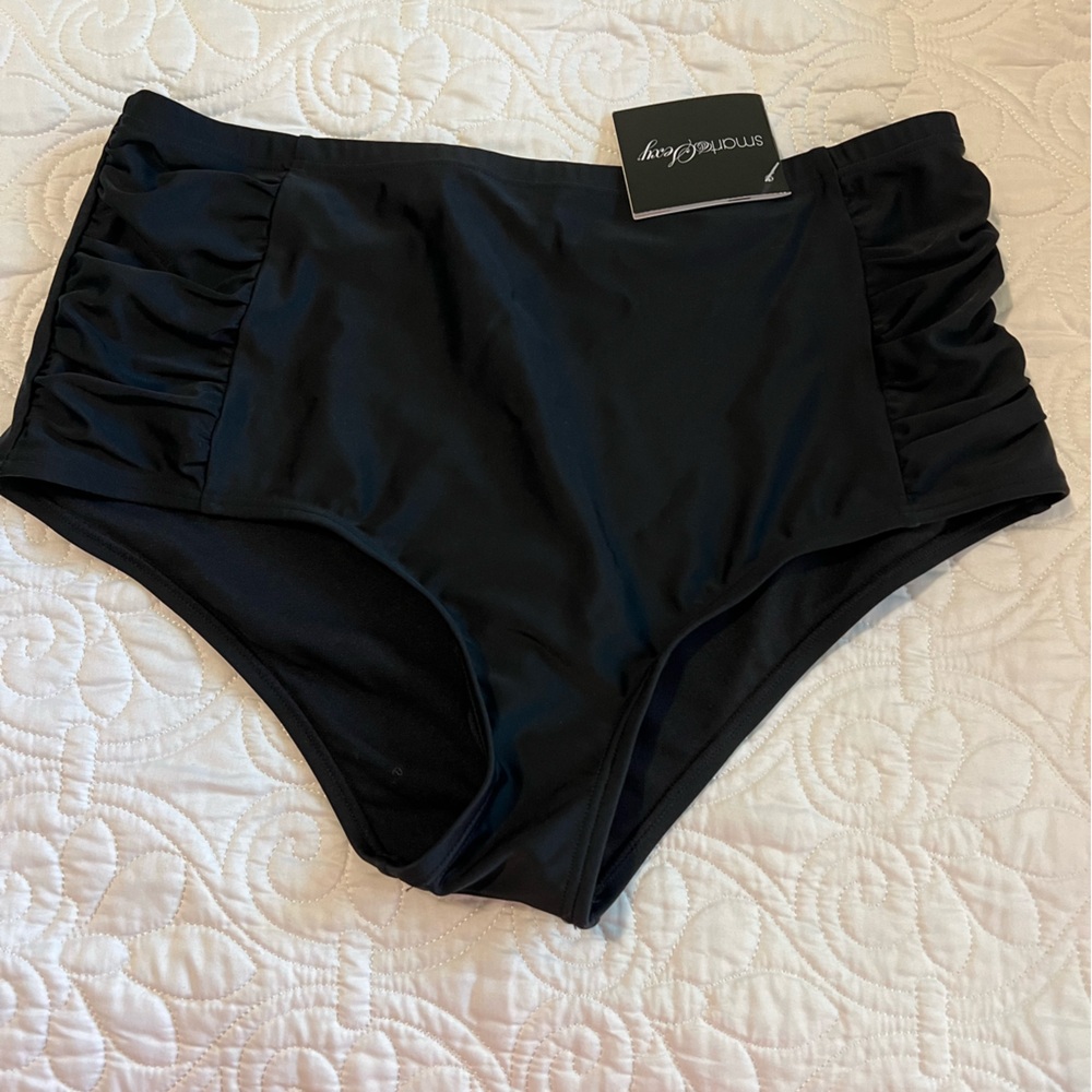 High waisted black bottoms- NWT